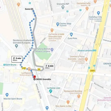 Daire Nid Douillet - Bel Avec Garage Grenoble